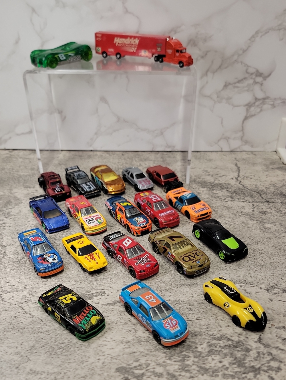 Vintage Mixed Toy Car Lot Hot Wheels Matchbox and More